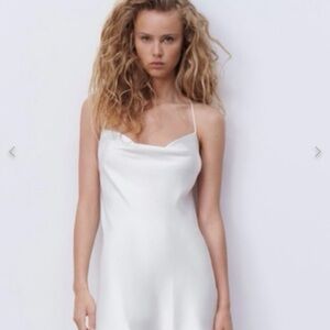 Zara White Mini Dress